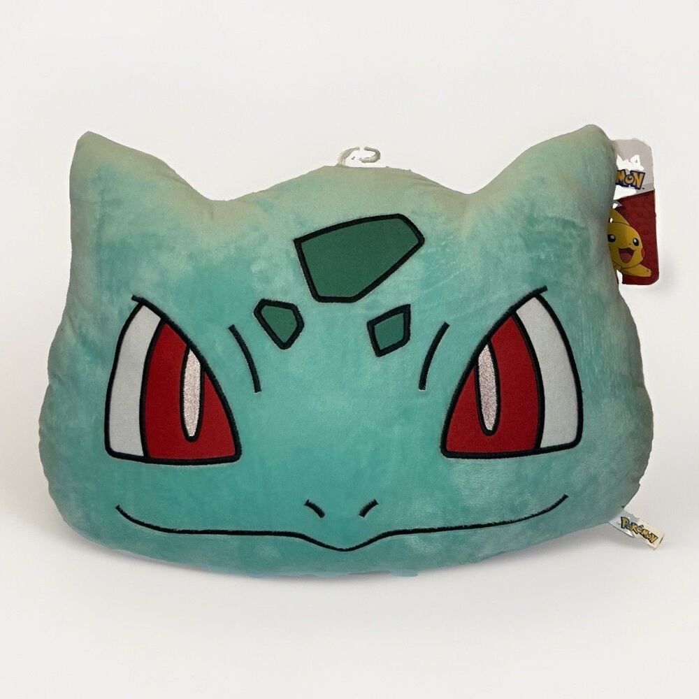 Pokemon Bulbasaur 2024 Pillow Stuffed Plush Kids Toy Room Decor
